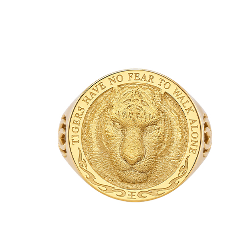Tiger Victory Signet Rin