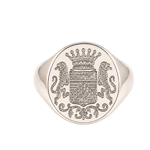 Twin Lion Wisdom Signet 